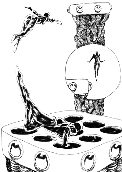 My favourite page from my 24 Hour Comic attempt