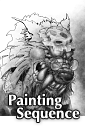 Wolf Painting Sequence