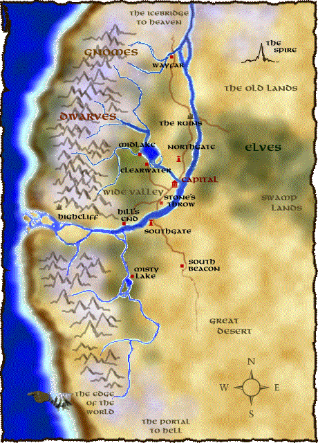 Walker Swordsbunny's Map of the World